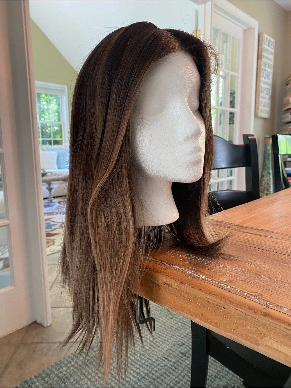 Gardeaux Deluxe Wig #6926- Lace Top- Lace Front, 100% Human Hair- Size M - Picture 2 of 12